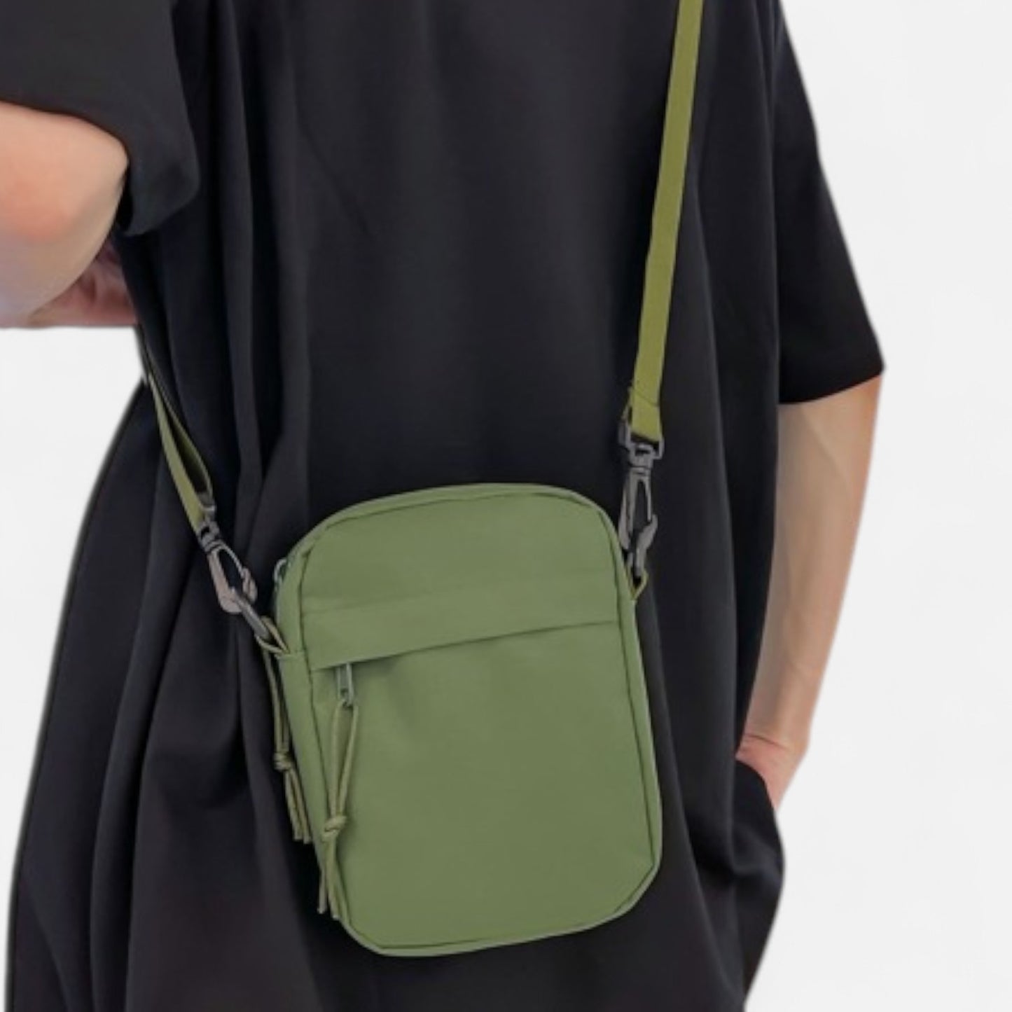 Valcien | Unisex Mini Crossbody Bag – Minimalist Design, Everyday Utility