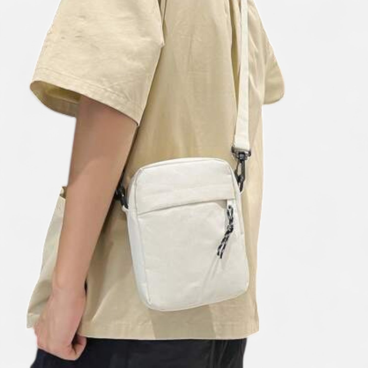 Valcien | Unisex Mini Crossbody Bag – Minimalist Design, Everyday Utility