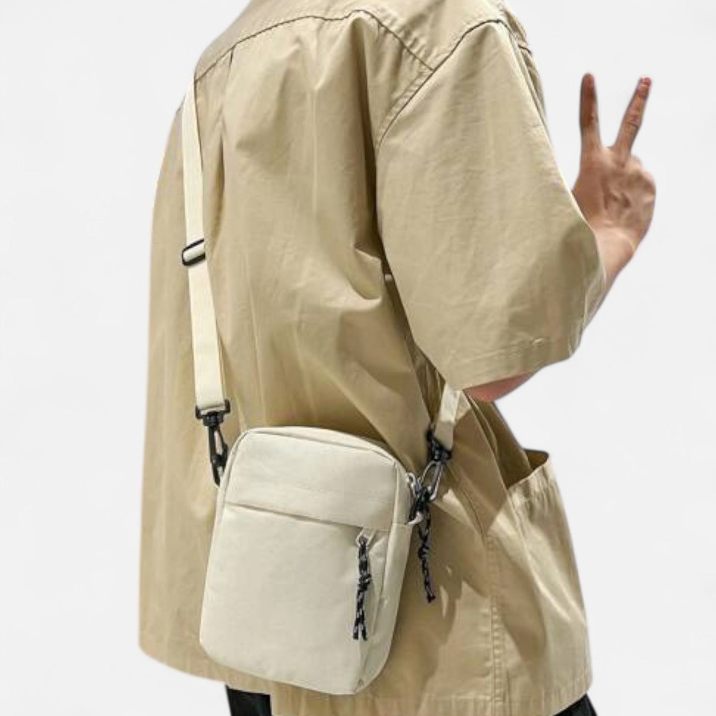 Valcien | Unisex Mini Crossbody Bag – Minimalist Design, Everyday Utility
