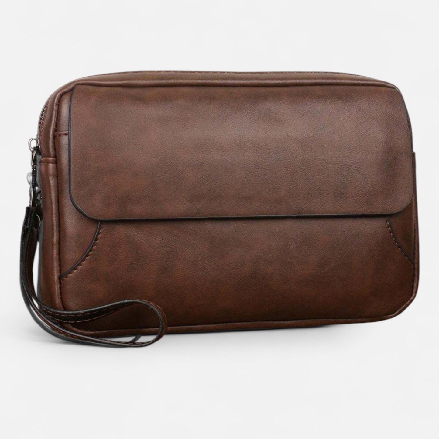 Valcien | Men's Vintage Clutch Wristlet Bag – Classic Form, Modern Function