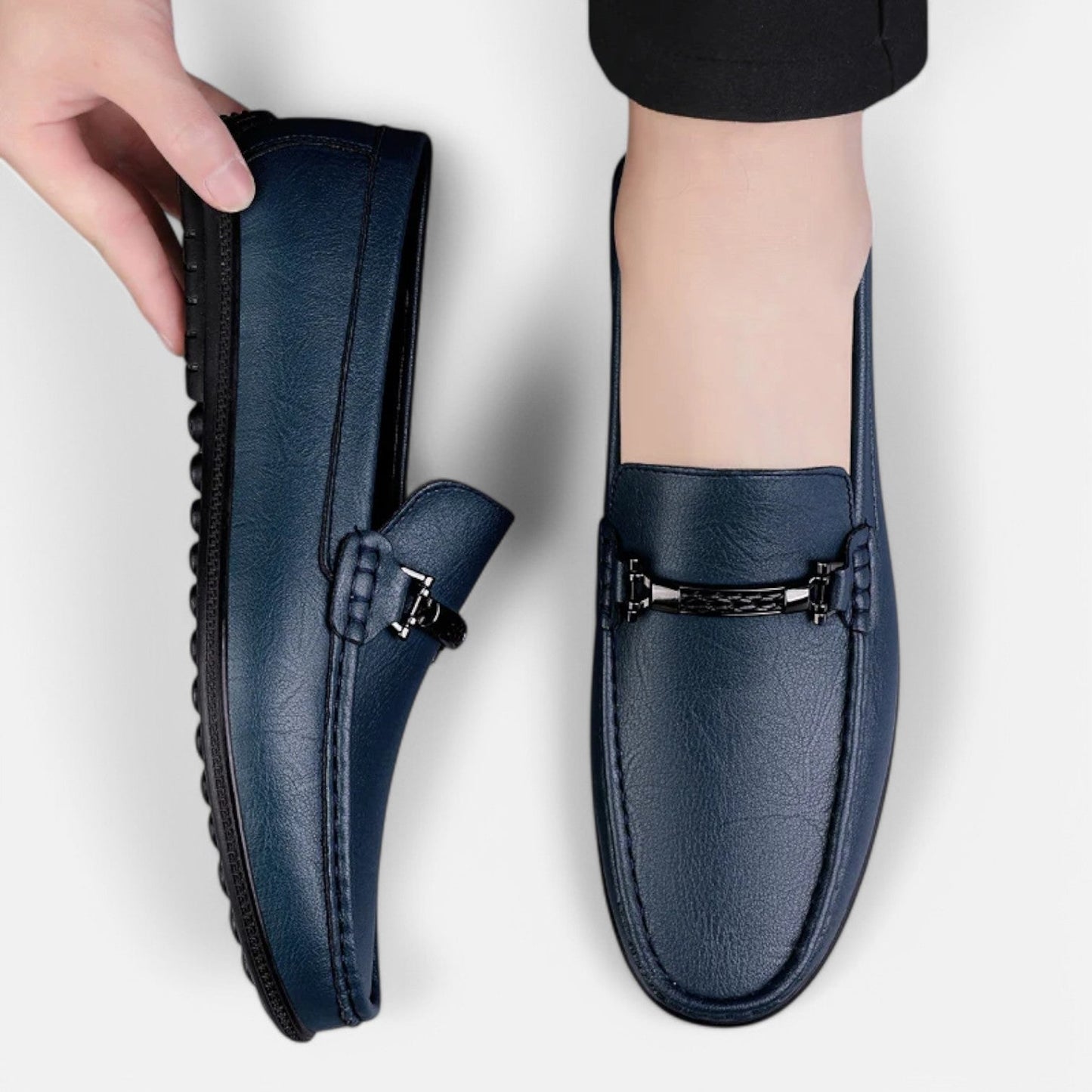 Valcien | Men’s Buckle Loafers – Polished, Comfortable, Refined