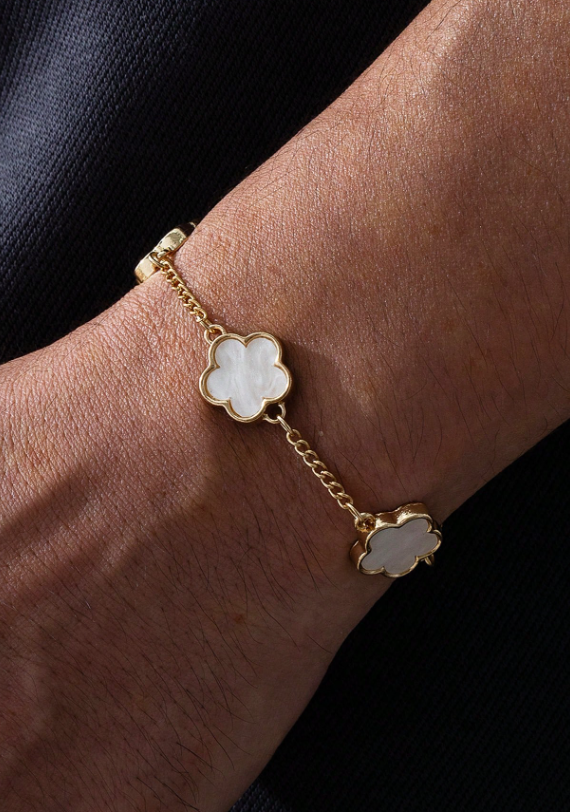 Valcien | Classic Lucky Clover Bracelet – Fashion Charm Jewelry with Timeless Design & Symbolic Meaning