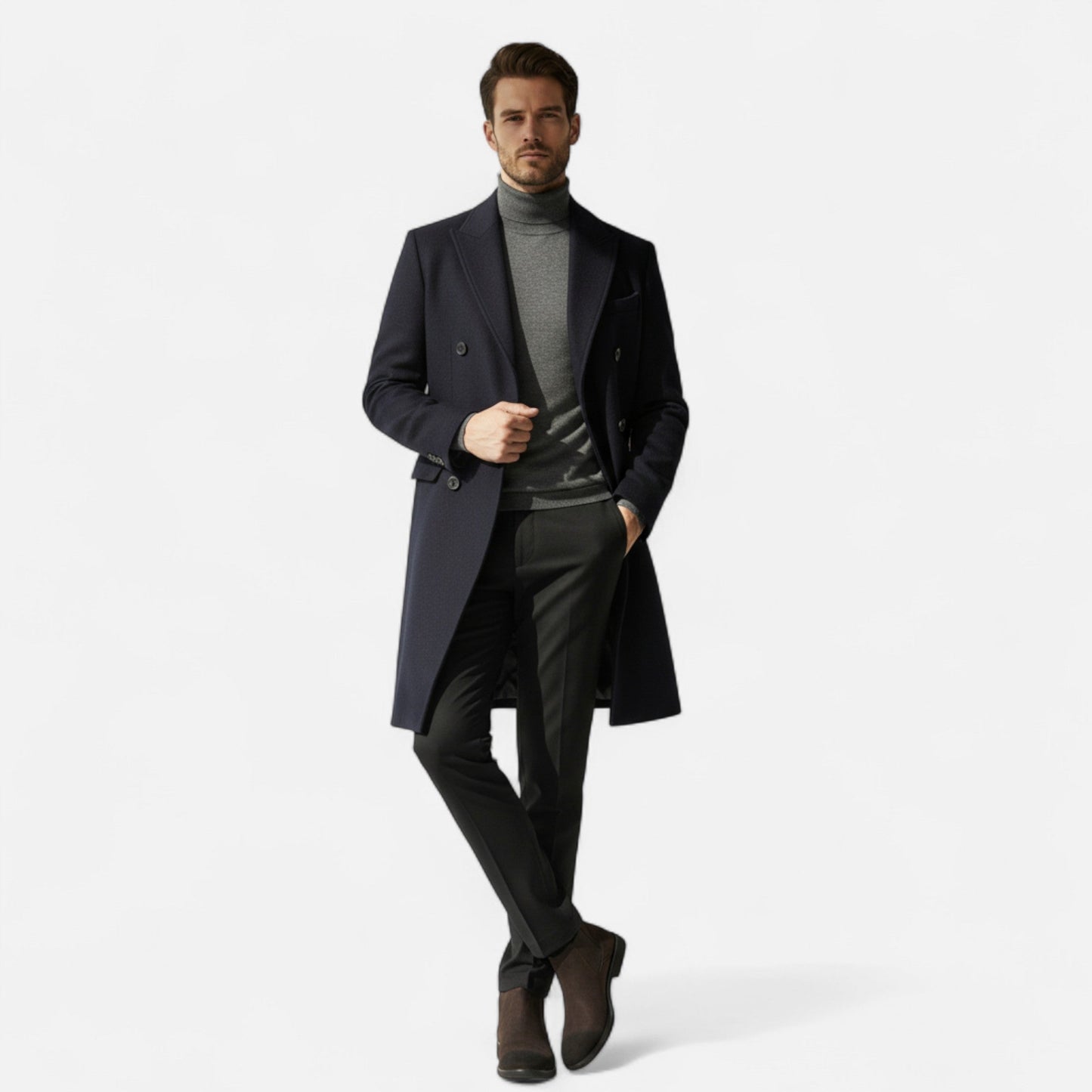 Valcien | Men’s High-Top Leather Chelsea Martin Boots
