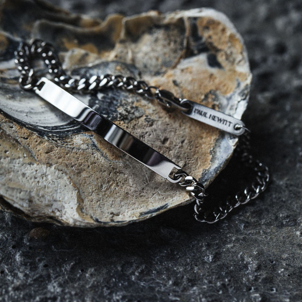 Men's Classic Wear Bracelet Silver