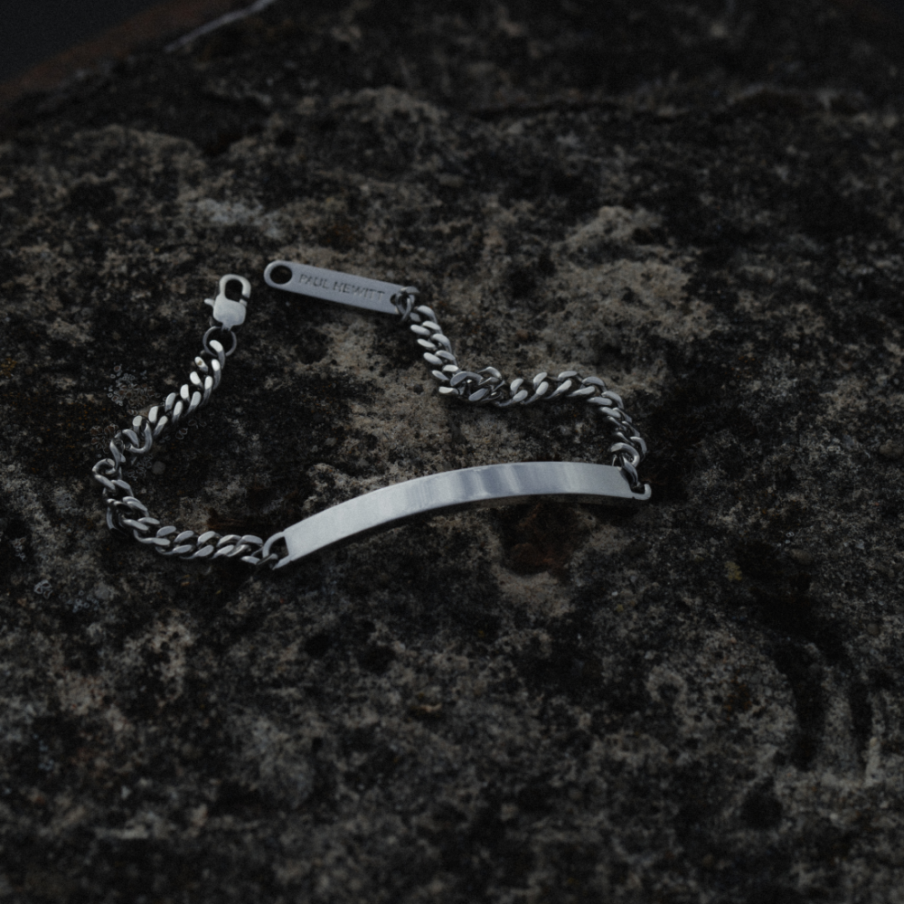 Men's Classic Wear Bracelet Silver