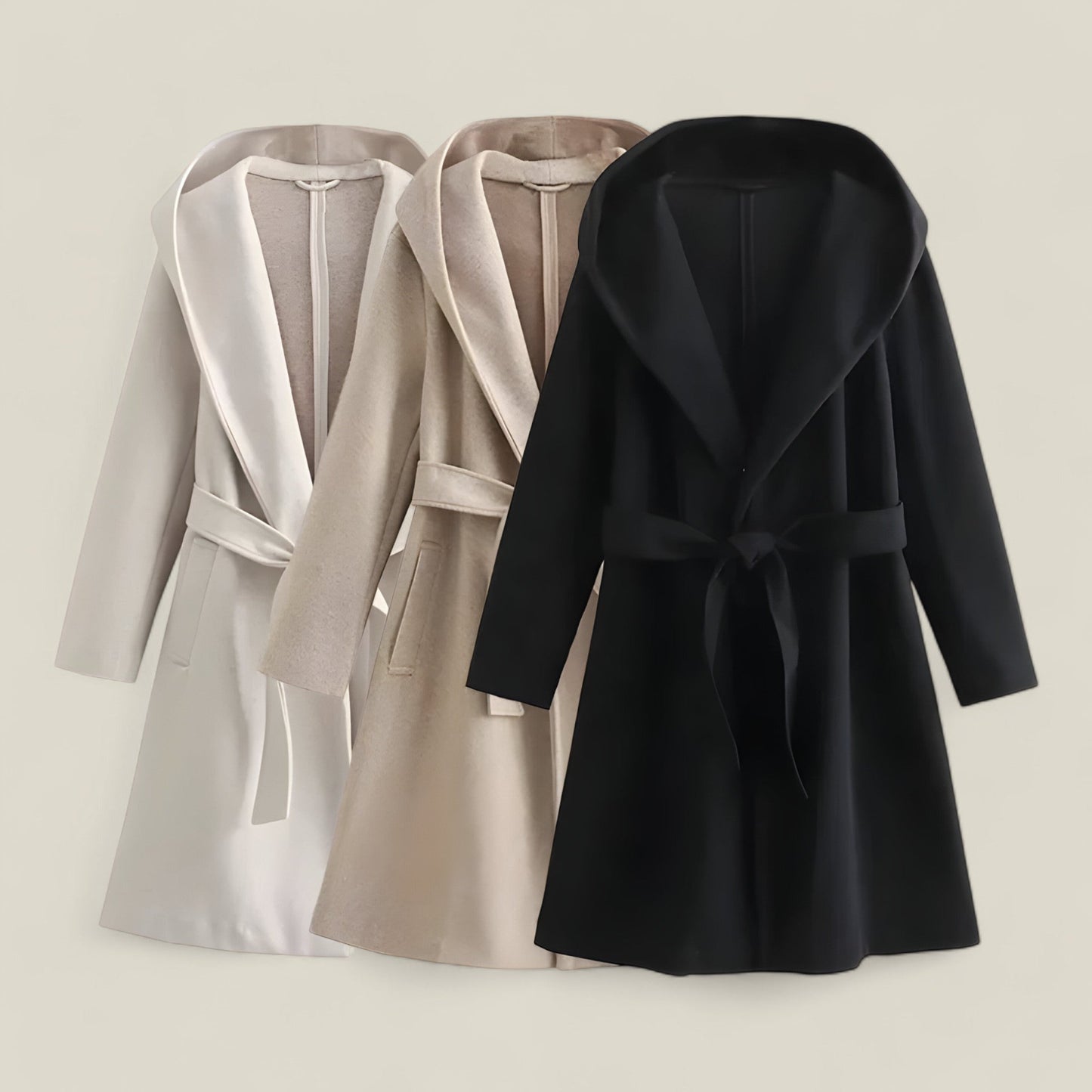 Women’s Wrap Coat | Modern Belted Design