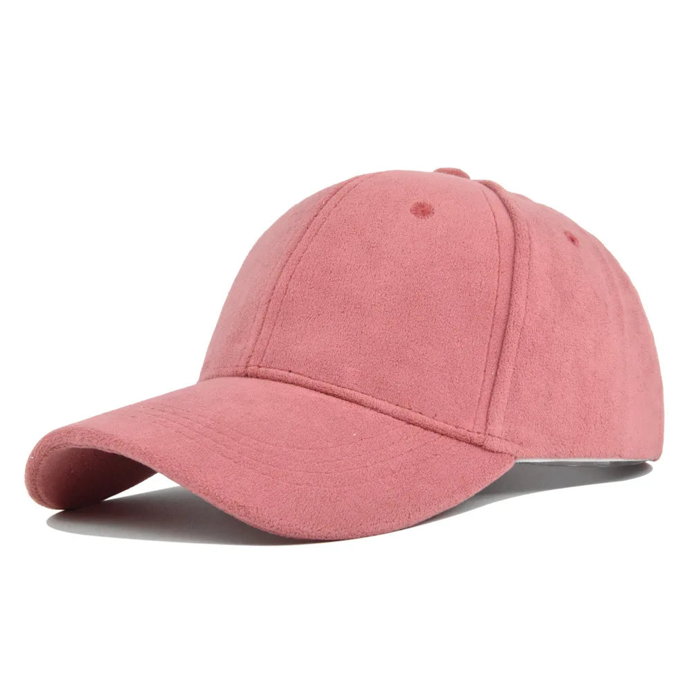 Men’s Suede Cap – Classic Vintage Casquette Style Hat