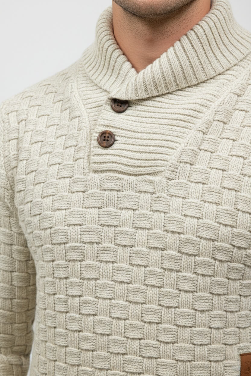 Valcien | Men’s Knitted Jumper – Classic Autumn Winter Knitwear