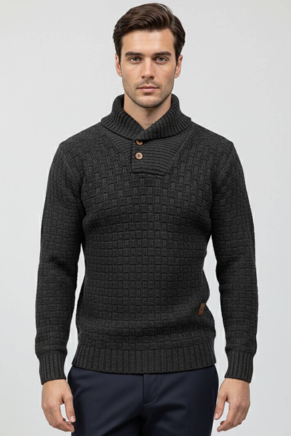 Valcien | Men’s Knitted Jumper – Classic Autumn Winter Knitwear