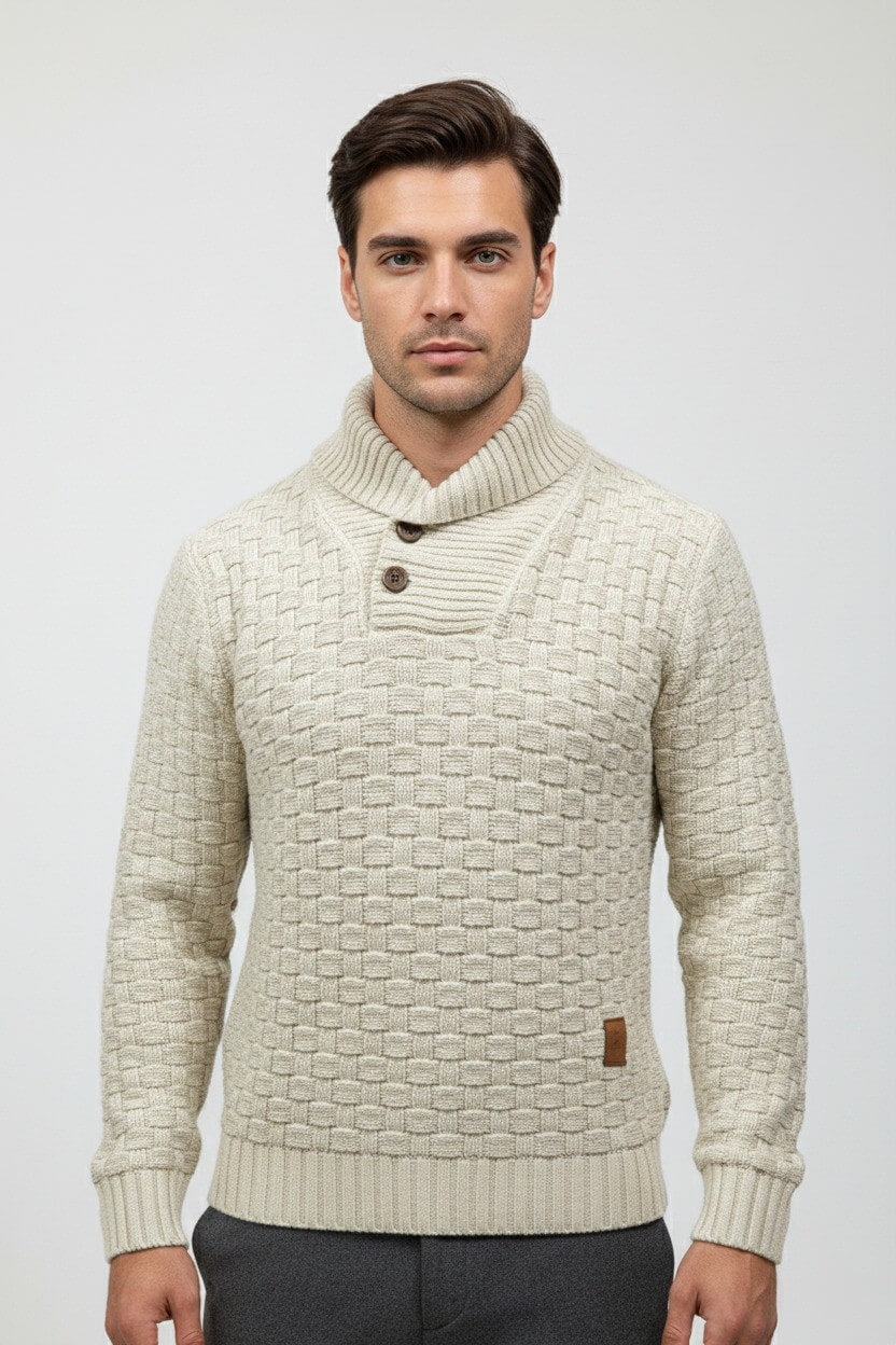 Valcien | Men’s Knitted Jumper – Classic Autumn Winter Knitwear
