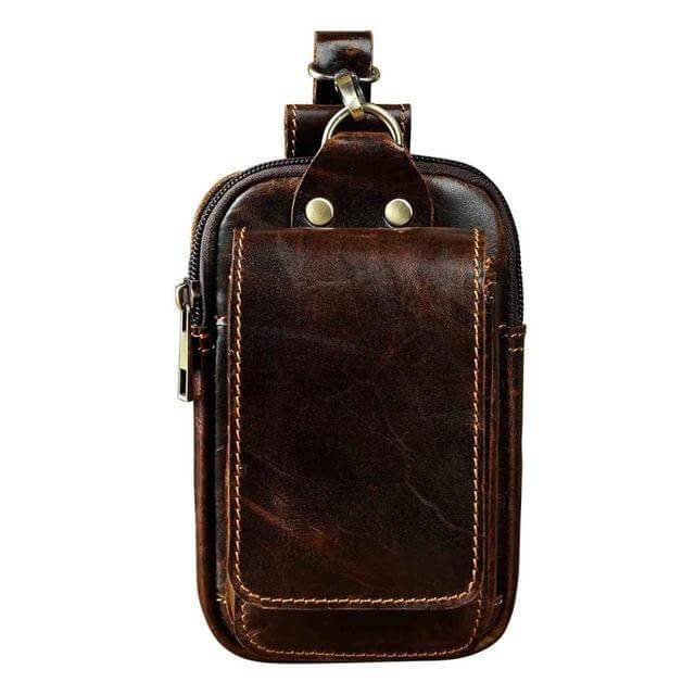 Men’s Crossbody Belt Bag | Multi-Pocket Waist Organizer