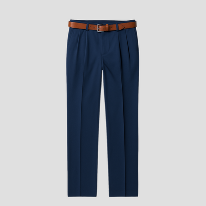 Men’s Formal Pants | Classic Pleated Business Trousers