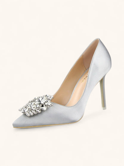 Gracie Leather High Heels – Timeless Elegance with Every Step