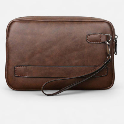 Valcien | Men's Vintage Clutch Wristlet Bag – Classic Form, Modern Function