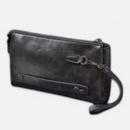 Valcien | Men's Vintage Clutch Wristlet Bag – Classic Form, Modern Function