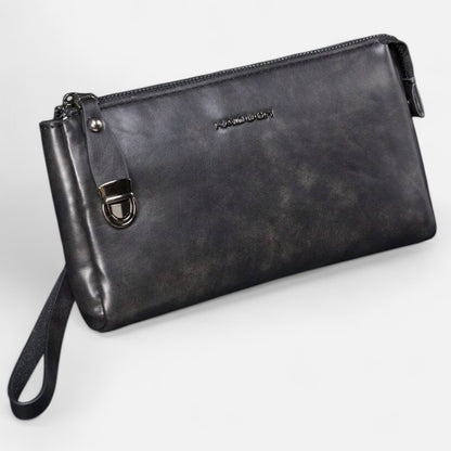 Valcien | Men's Vintage Clutch Wristlet Bag – Classic Form, Modern Function