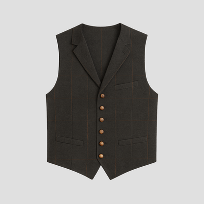 Men’s Suit Vest | Classic Button-Up Formal Waistcoat