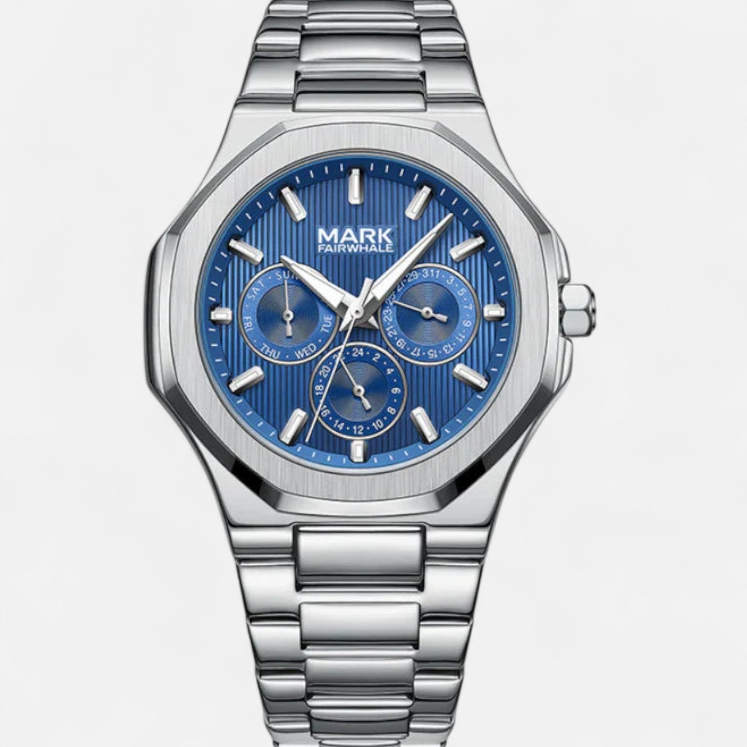 Valcien | Stainless Steel Waterproof Watch – Durable Build, Timeless Precision