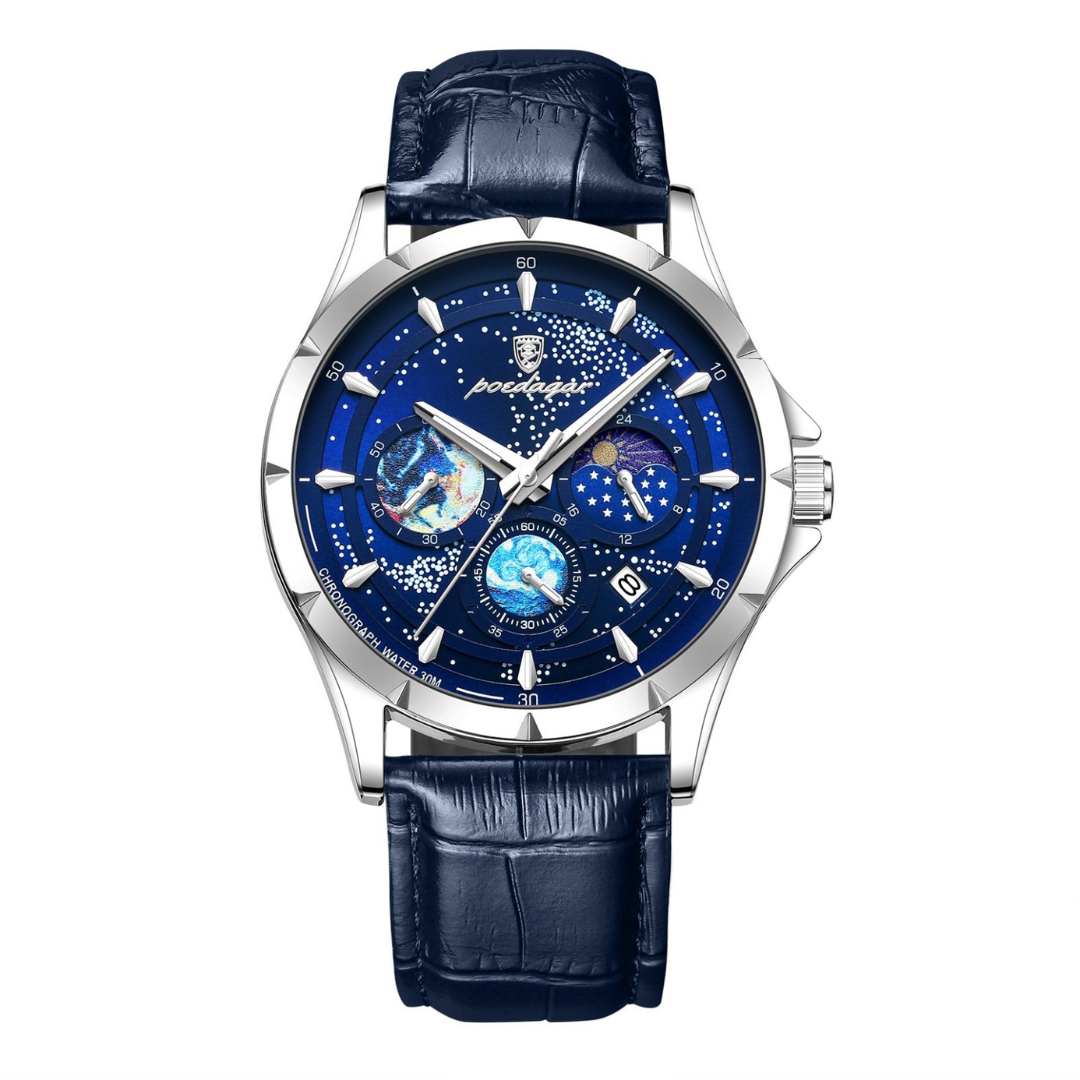 Men Classic Luxury Leather Watch | Valcien
