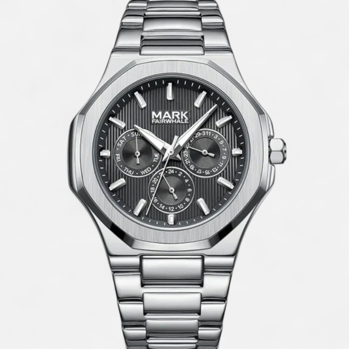 Valcien | Stainless Steel Waterproof Watch – Durable Build, Timeless Precision