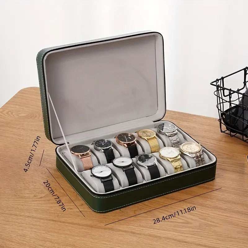 Valcien | Single Watch Display Box – Elegant Travel Bag & Gift Case, Ideal for Watch Lovers and Collectors