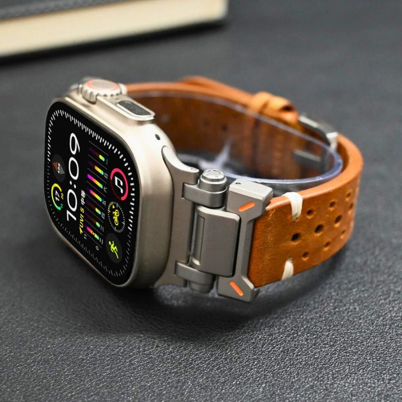 Valcien | Leather Apple Watch Band Luxury Comfort