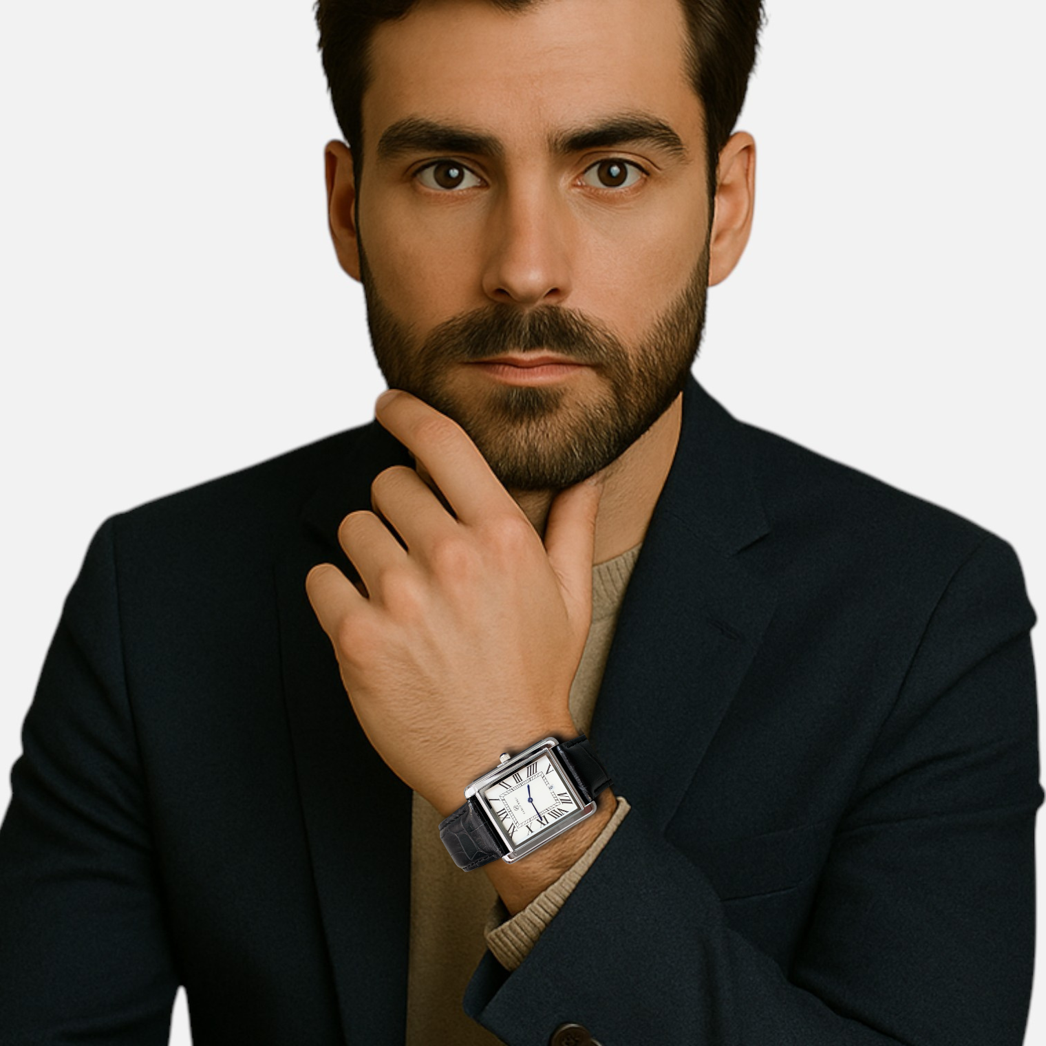 Valcien | Unisex Leather Strap Watch – Timeless Luxury, Everyday Precision