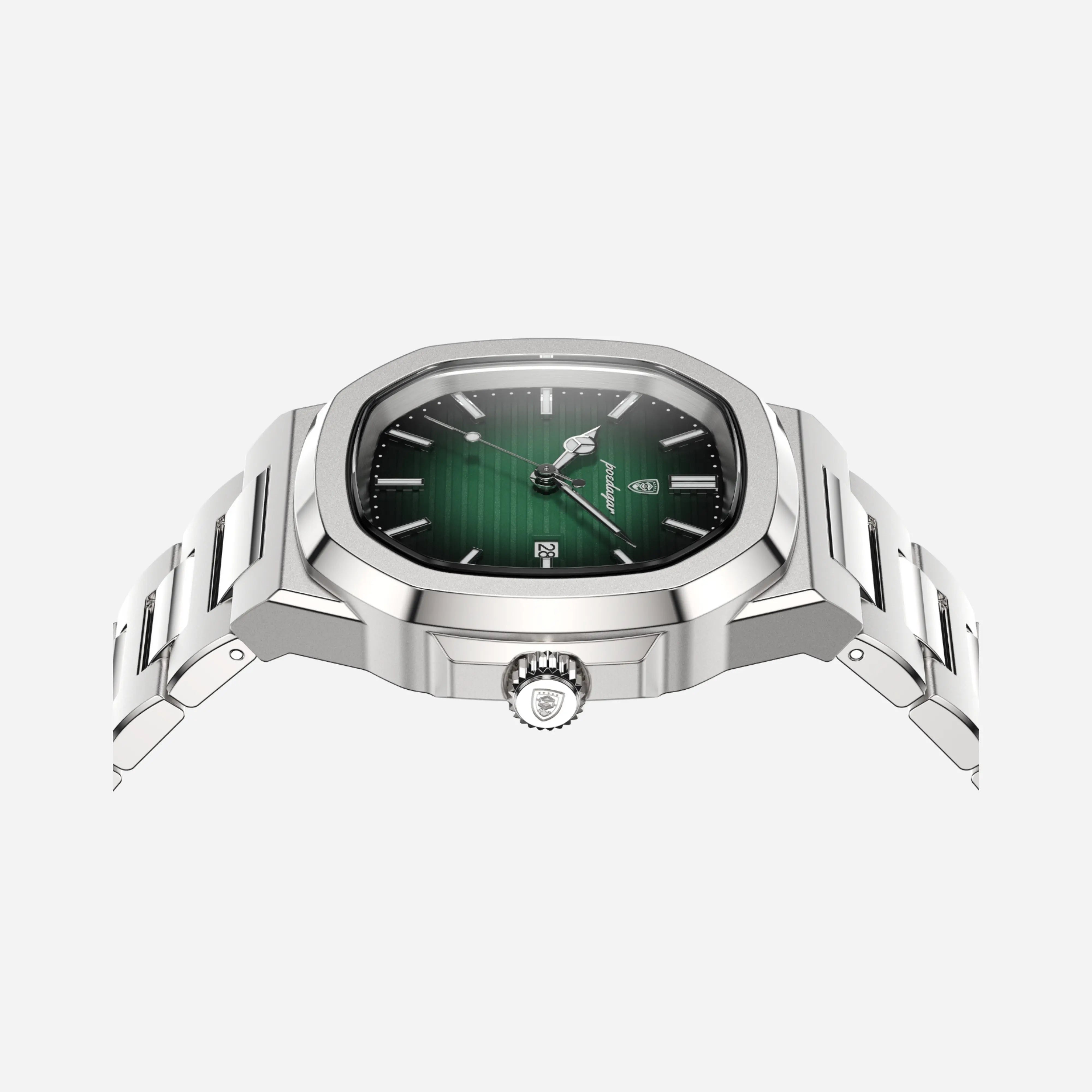 Prodagar Horizon | Men’s Stainless Steel Watch | Date Display | Valcien