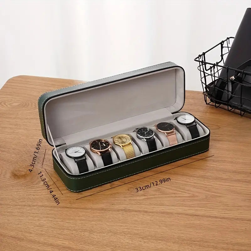 Valcien | Single Watch Display Box – Elegant Travel Bag & Gift Case, Ideal for Watch Lovers and Collectors