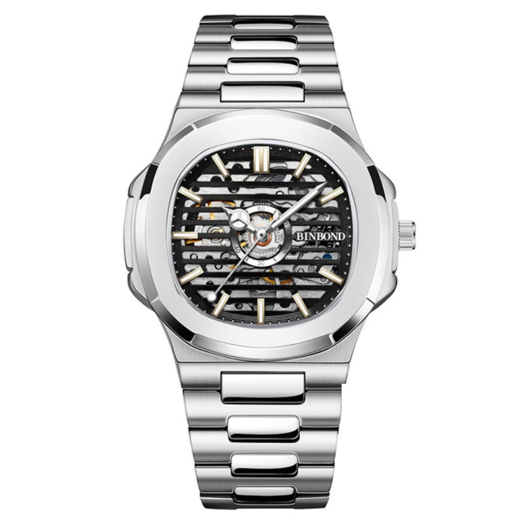 Valcien | Silver Classic Men Watch