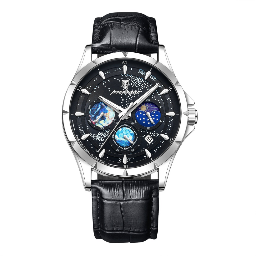 Men Classic Luxury Leather Watch | Valcien