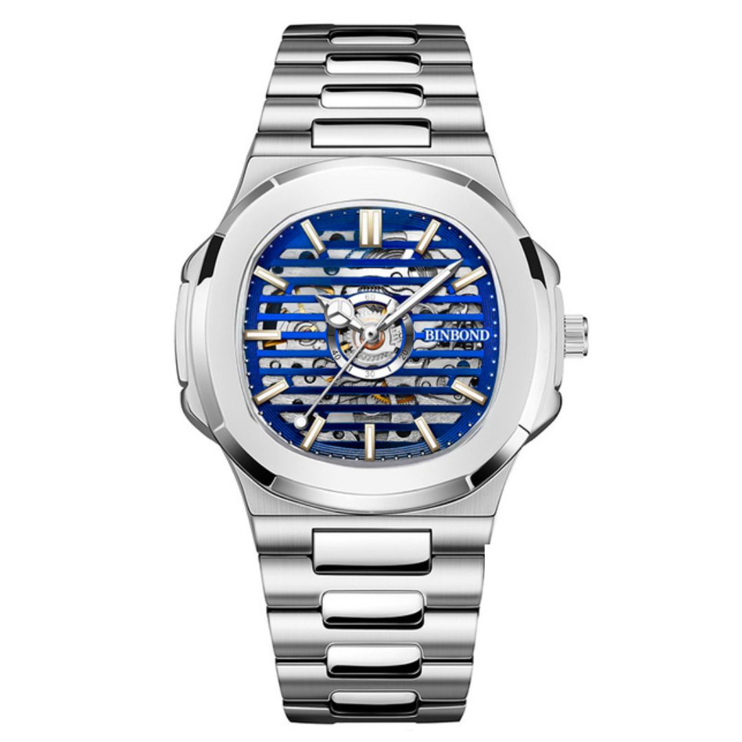 Valcien | Silver Classic Men Watch