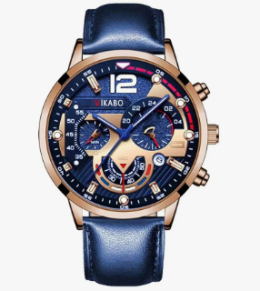 Valcien | Men's PU Leather Quartz Watch – Date Display, Classic  Luxury Wrist Watch