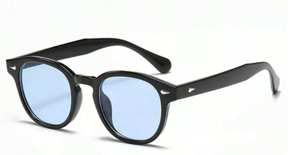 Valcien | Vintage Small Round Fashion Glasses – Retro Ocean Lens Eyewear for Street & Summer Travel Looks