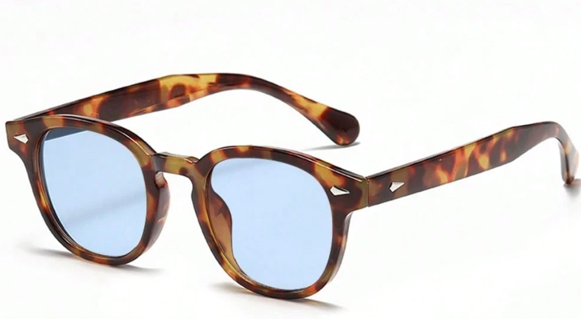 Valcien | Vintage Small Round Fashion Glasses – Retro Ocean Lens Eyewear for Street & Summer Travel Looks