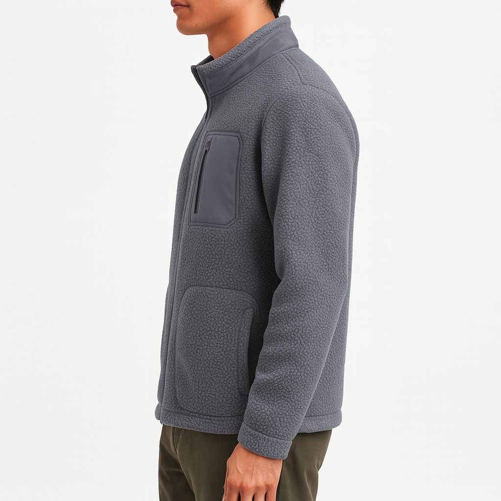 Men’s Winter Jacket | Soft Fleece Outdoor Outerwear