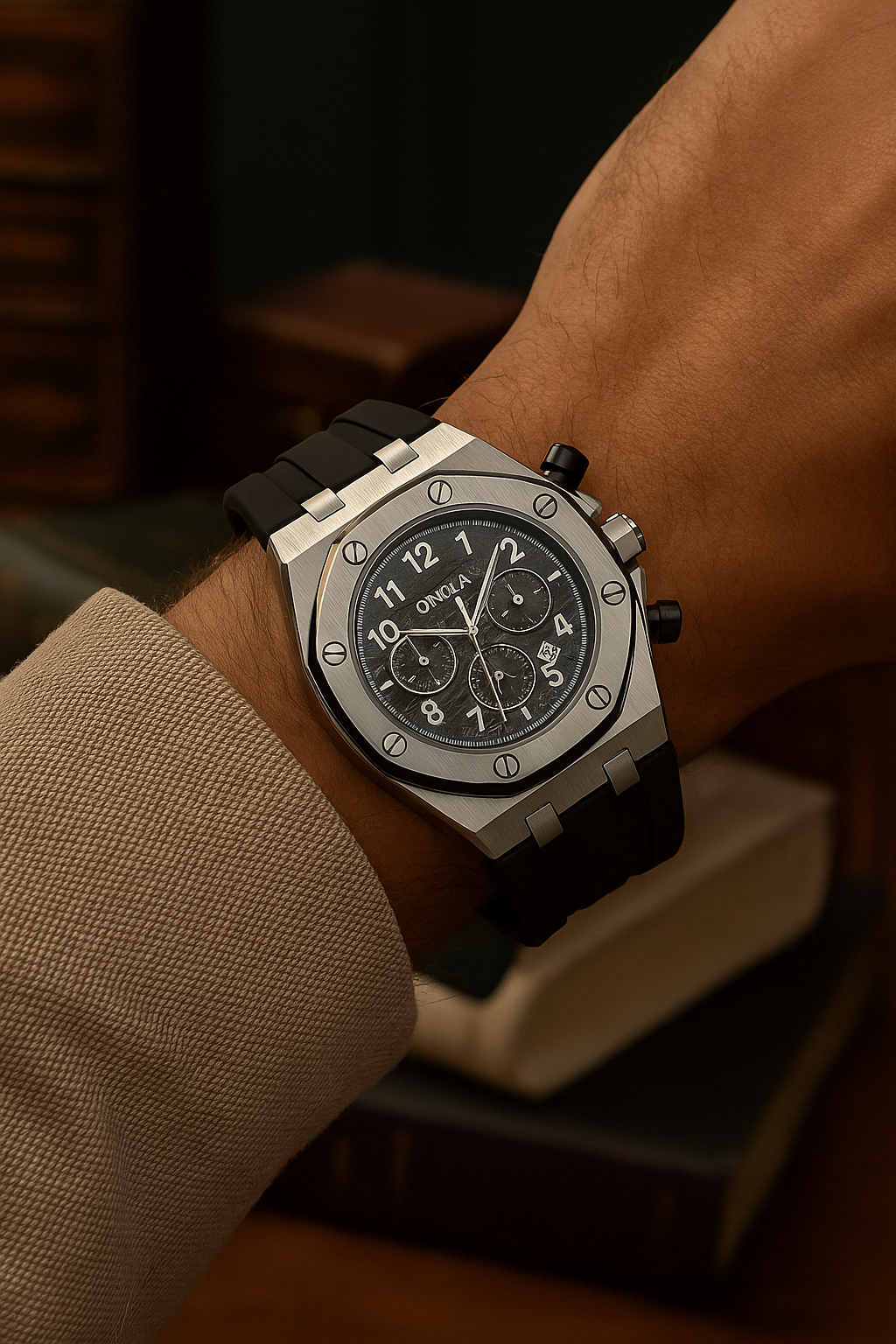 Valcien | Men’s Silicone Watch – Savoy Belgium, Durable & Stylish