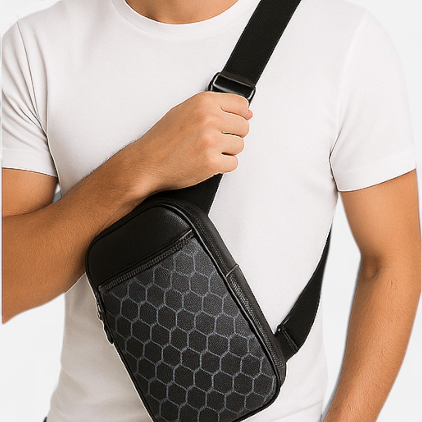 Valcien | Men's Crossbody Waist Bag – Sleek Utility, Everyday Function