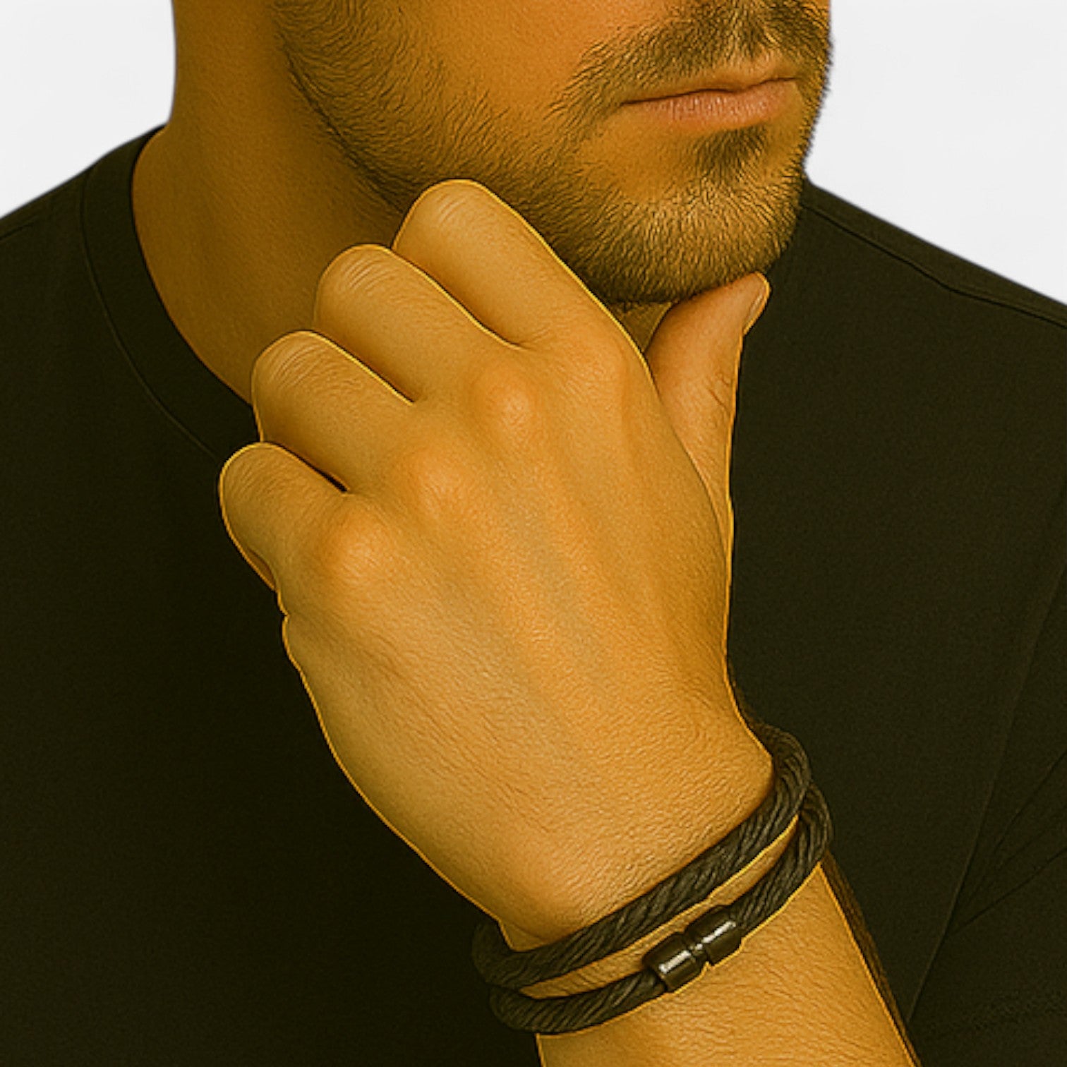 Valcien | Marine-Inspired Rope Bracelet – Nautical Strength, Minimalist Style