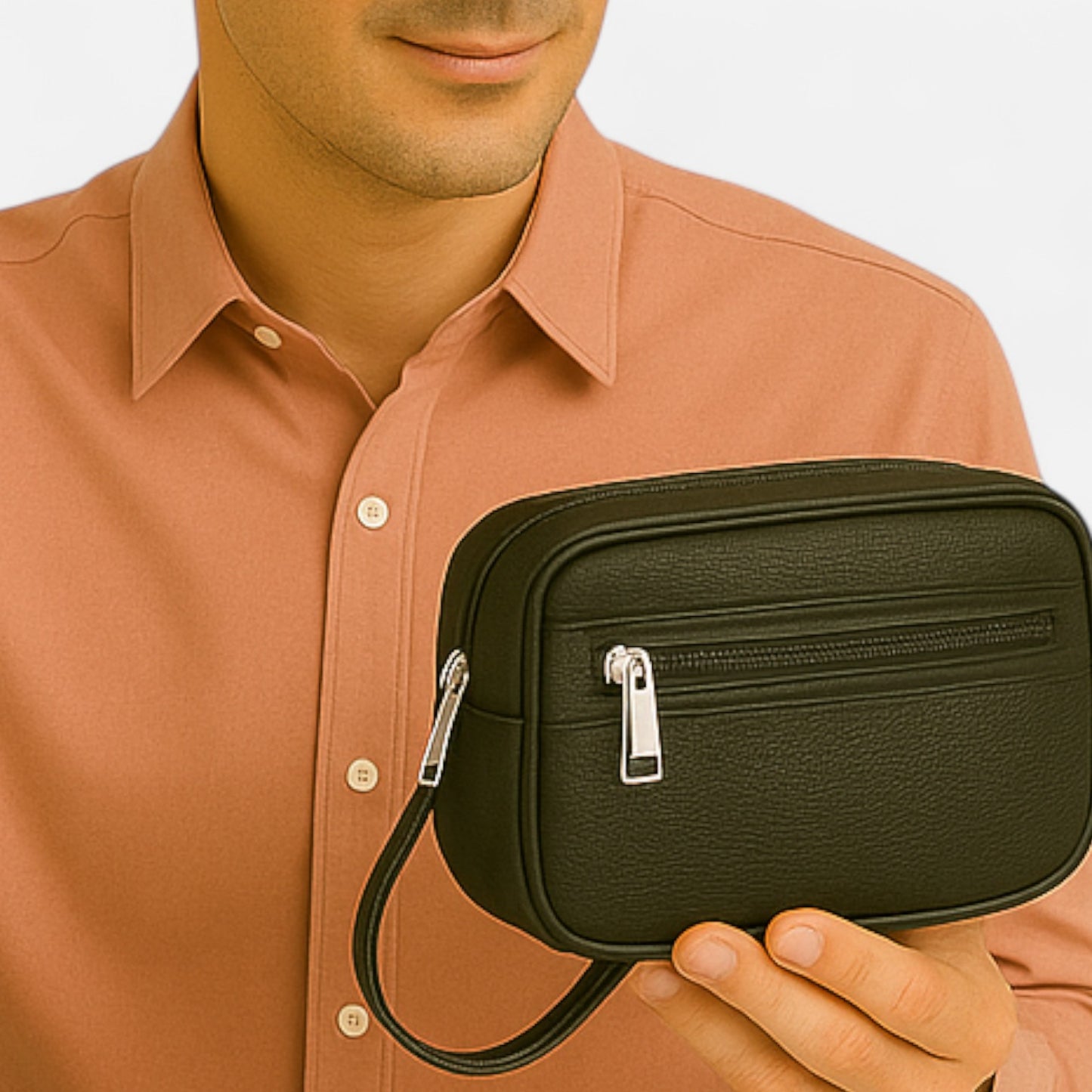 Valcien | Men's Travel Clutch Wallet – Sleek Function, Large-Capacity Commuter Design