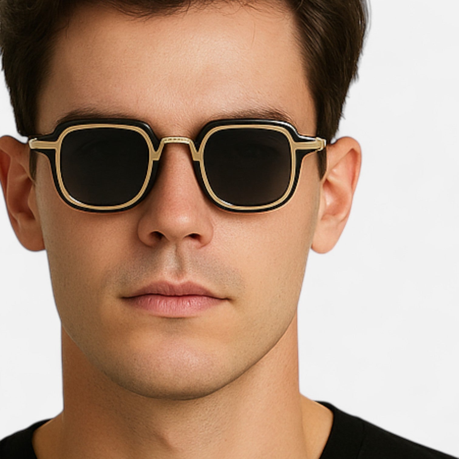 Valcien | Unisex Punk Square Sunglasses – Bold Angles, Urban Edge
