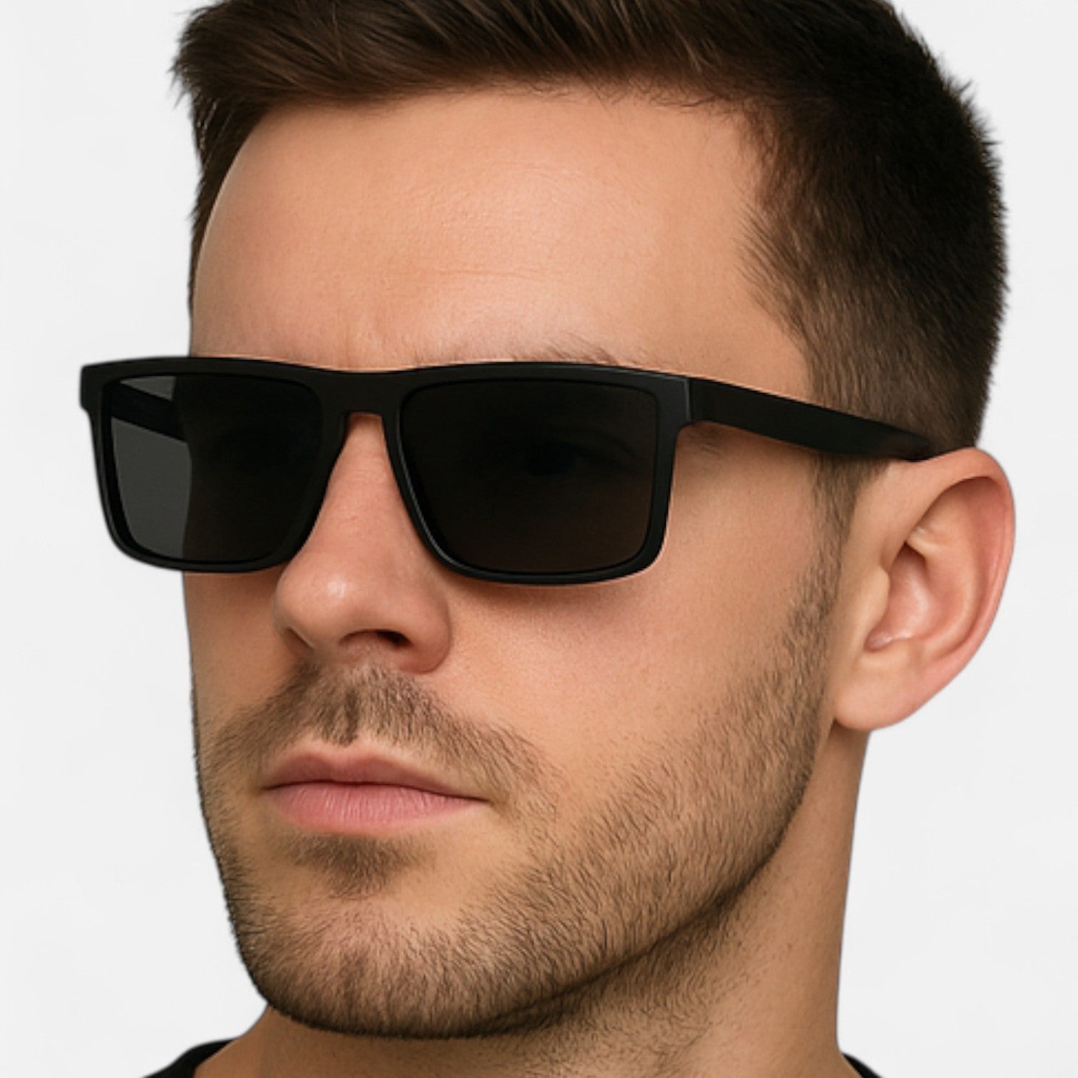 Valcien | Retro Polarised Sunglasses – Clear Night Vision & UV400 Protection
