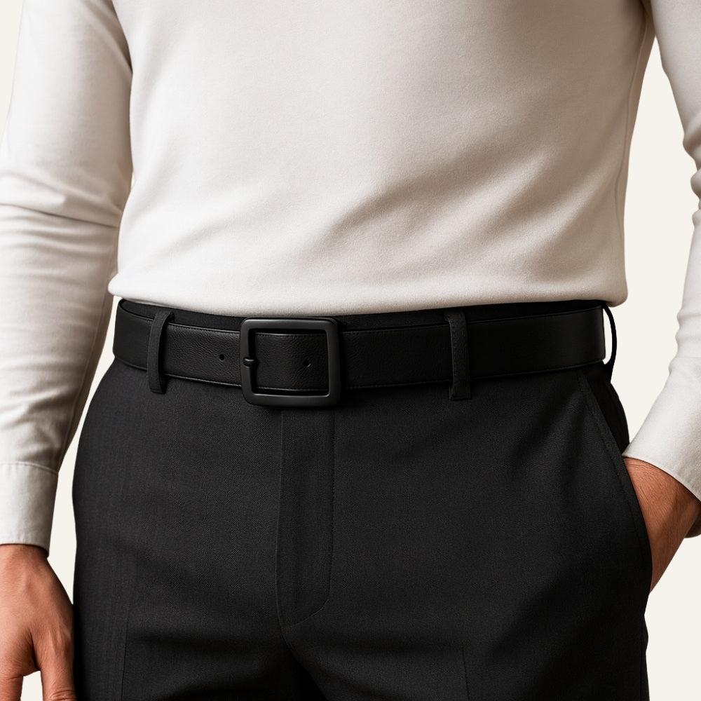 Civano Men’s Leather Belt – Classic Old Money Style