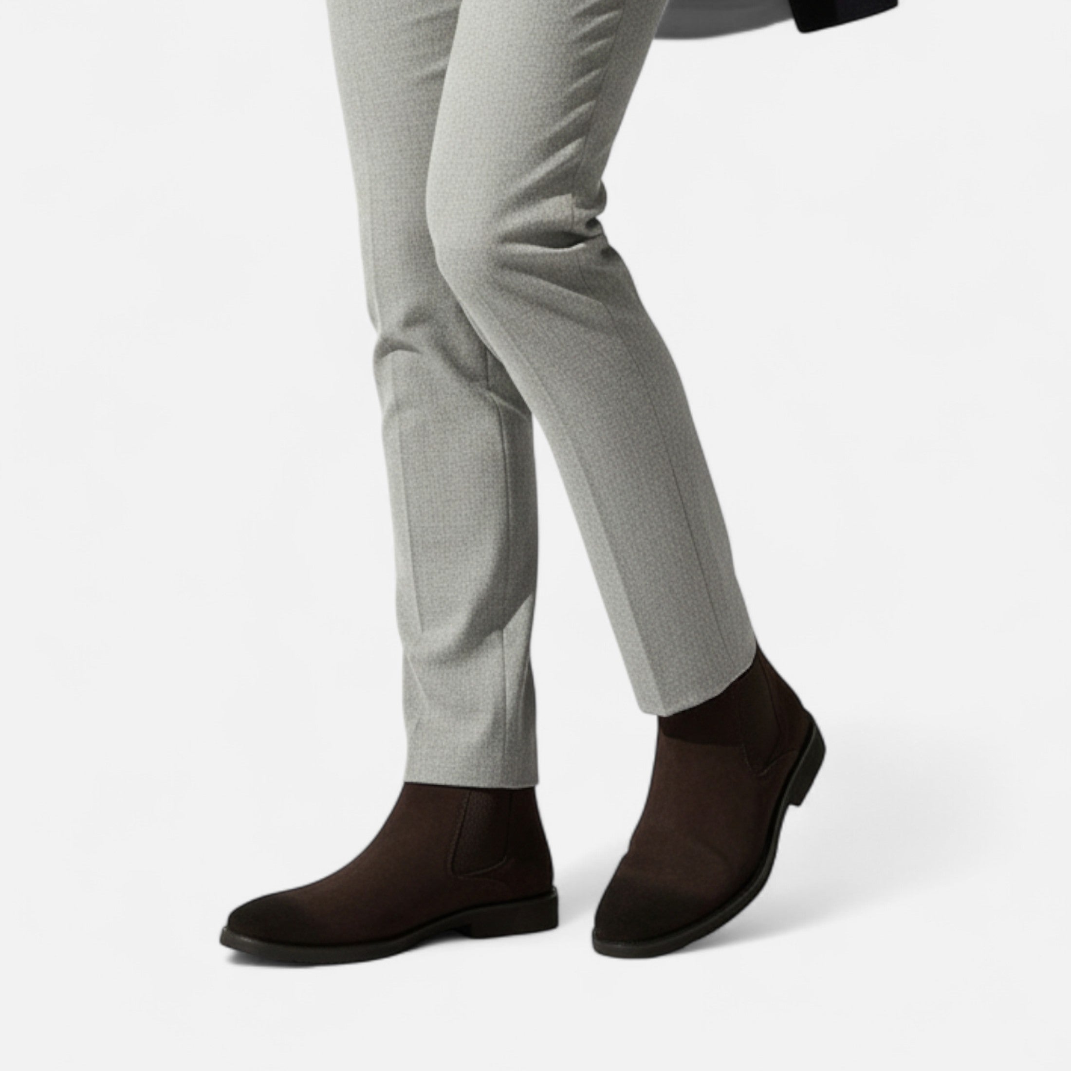 Valcien | Men’s High-Top Leather Chelsea Martin Boots