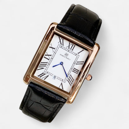 Valcien | Unisex Leather Strap Watch – Timeless Luxury, Everyday Precision