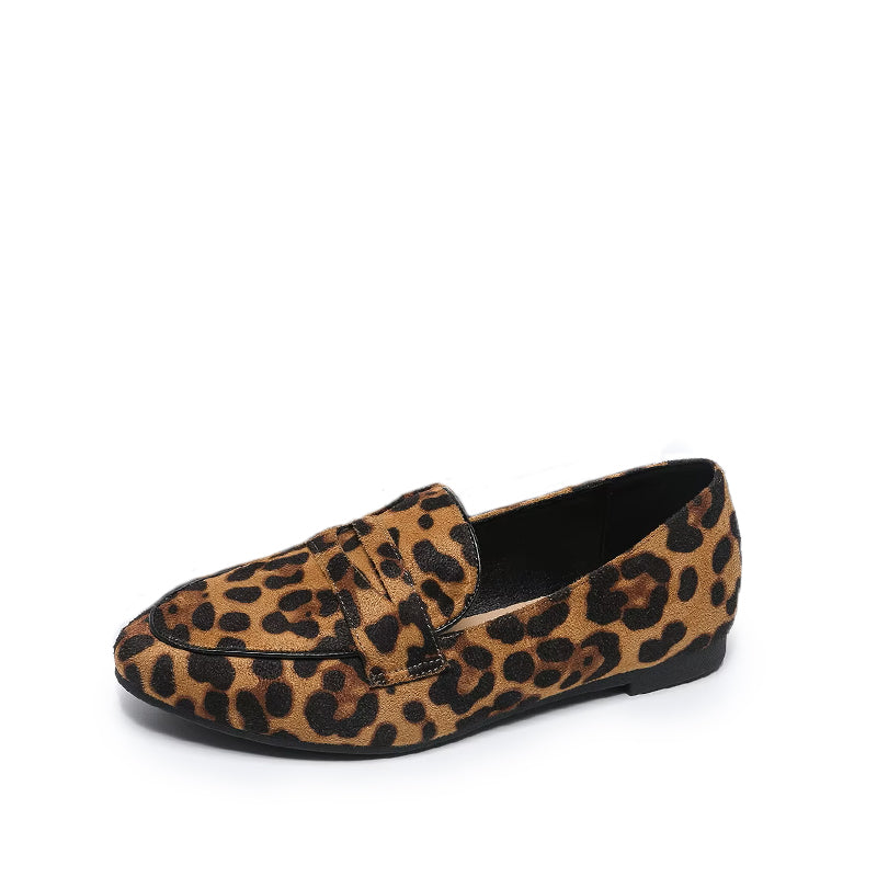 Women’s Printed Loafers | Stylish Slip-On Casual Shoes