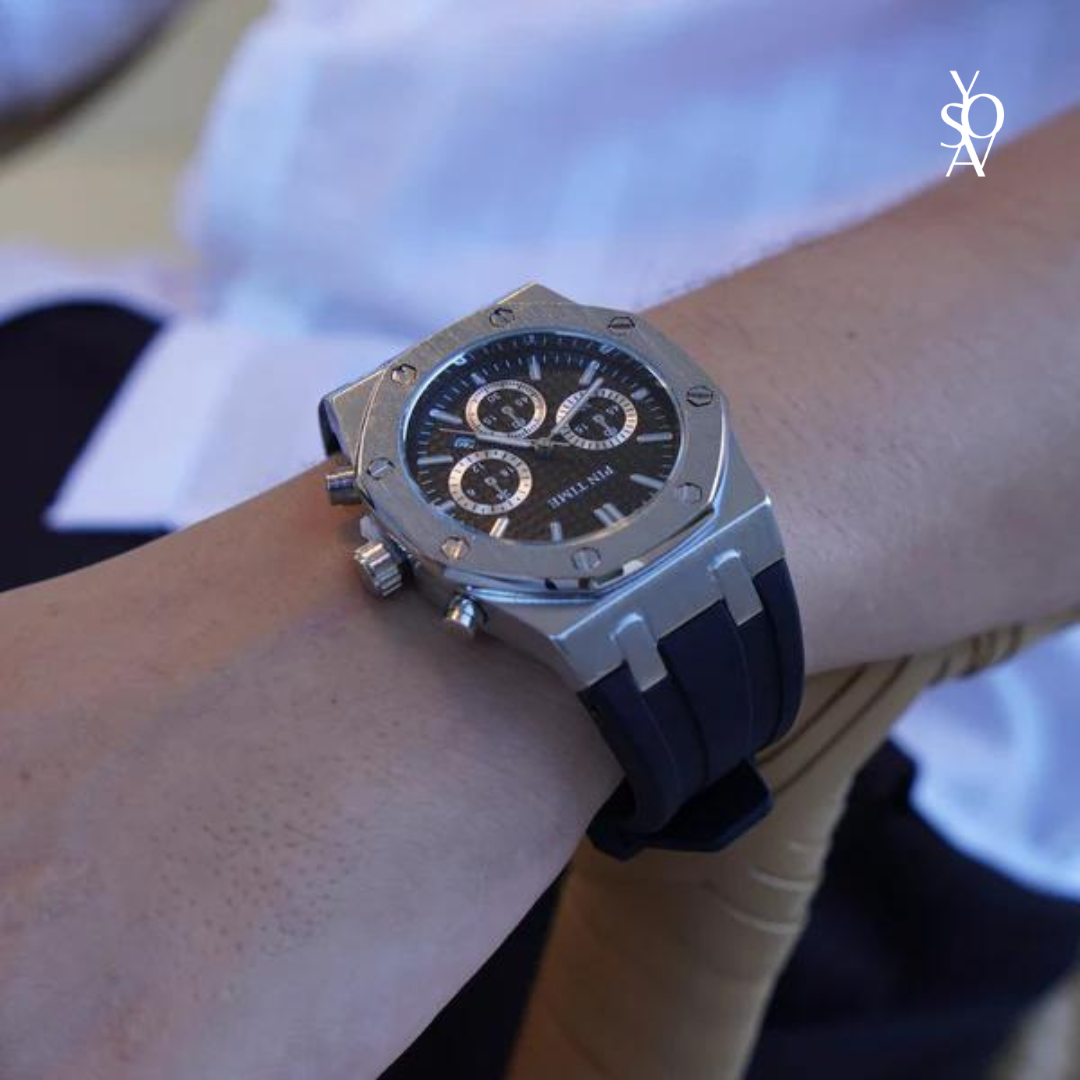 Valcien | Men’s Silicone Watch – Savoy Belgium, Durable & Stylish