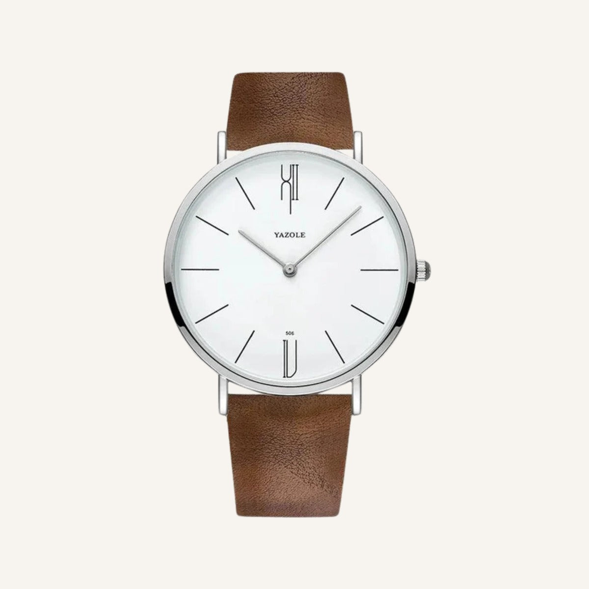 Civano Old Money Leather Watch – Classic Men’s Timepiece
