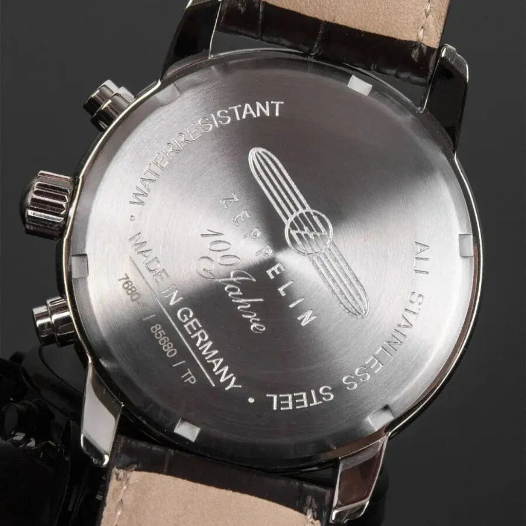 Zeppelin 100 Years Men’s Chronograph Watch – Luxury Pilot Style Timepiece