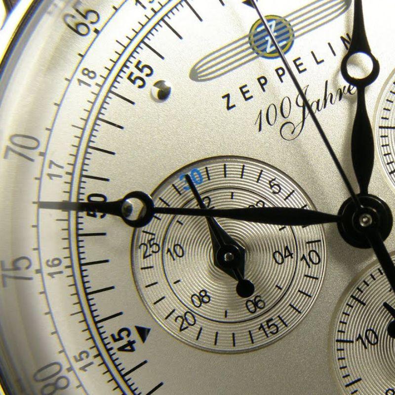 Zeppelin 100 Years Men’s Chronograph Watch – Luxury Pilot Style Timepiece